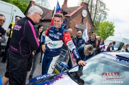 Rallye Český Krumlov: Dojezd posádek do cíle